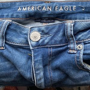 AE high rise shortie shorts